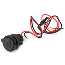 12-24V Car Motor Waterproof Female Socket Power Plug Outlet 60CM