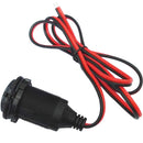 12-24V Car Motor Waterproof Female Socket Power Plug Outlet 60CM