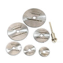 7 Pcs HSS Metal Circular Saw Disc Wheel Blades Small Cut Off Usefulness Hot