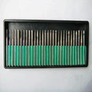 30x Diamond Grinding Cutting Burr Set Drill Nail Bit Rotary Tools Grinder Hot