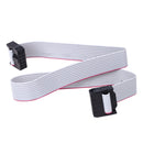 1 x 3.3V USB ISP USBASP Programmer AVR ATMEL ATMega8 Download Pin IDC Cable Hot