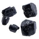 Black Crystal Tourmaline Rough Stone Rock Mineral Specimen Healing Decor