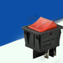 5x Red 4Pin Waterproof 250V 20A Bar Rocker Toggle Switch LED Light Car Boat