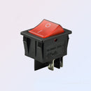 5Pcs SPST On/Off Black Square I/O Rocker Switch Mini Small For Automotive/Car