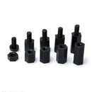 180 X Nylon M3 Hex Spacers Screws Nuts Standoff Assortment Box Set for PCB hOT