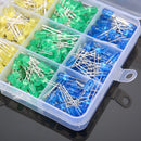 500 x 5mm Diode Round White/Red/Blue/Green/Yellow Color LED Lamp Light Set New