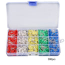 500 x 5mm Diode Round White/Red/Blue/Green/Yellow Color LED Lamp Light Set New
