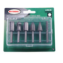 6 x Drill Bits Woodworking Cutter Power High Carbon Steel Rotary Grinding Nice