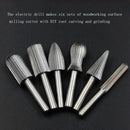 6 x Drill Bits Woodworking Cutter Power High Carbon Steel Rotary Grinding Nice
