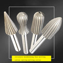 6 x Drill Bits Woodworking Cutter Power High Carbon Steel Rotary Grinding Nice