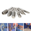 6 x Drill Bits Woodworking Cutter Power High Carbon Steel Rotary Grinding Nice