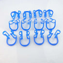 Cotton Roll Holder Clip Disposable Dental Isolator  Floss-Silk Variable Hot 100z