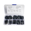 350x/Lot M2.5/M3/M4/M5/M6/M8 Black Plastic Nylon Washer Plated Flat Best