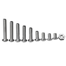 340x M3 A2 Stainless Steel Hex Screw Nuts Bolt Cap Socket Assortment Kit Hot