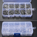 340x M3 A2 Stainless Steel Hex Screw Nuts Bolt Cap Socket Assortment Kit Hot