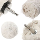 4 pcs Polishing Buffing Pad Mop Wheel Drill Pads Kit Manifold Aluminum Sta Best