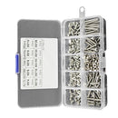 280 Pcs M3 Stainless Steel Hex Screw Nuts Bolt Cap Hexagonal Nuts Kit Set Best