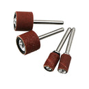 104 pcs plastic box sandpaper ring + sand cloth ring rubber rod