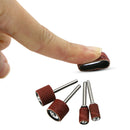 104x Nail File Machine Sanding Band Ring Drill Bits Rough Fine Grit + rubber rod