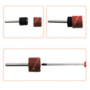 104x Nail File Machine Sanding Band Ring Drill Bits Rough Fine Grit + rubber rod