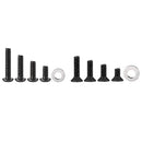 180 pcs Alloy Steel M3 Hex Socket Button Head Round Heat Screw Assortmen Best