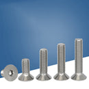 300 pcs M3 Stainless Steel 304 DIN7991 Countersunk Head Hexagon Screw Set Nice