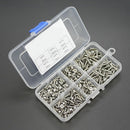 300 pcs M3 Stainless Steel 304 DIN7991 Countersunk Head Hexagon Screw Set Nice