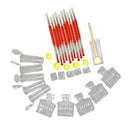 Queen Marking Cage Bee Clip Catchers Grafting Tool Hair Roller Cages Hot 1 set