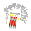 Queen Marking Cage Bee Clip Catchers Grafting Tool Hair Roller Cages Hot 1 set