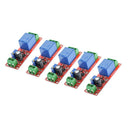 DC 5V Delay relay shield NE555 Timer Switch Adjustable Module 0~10S faf New 5x