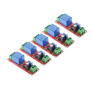DC 5V Delay relay shield NE555 Timer Switch Adjustable Module 0~10S faf New 5x