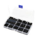 Black 320x Nylon M4 Hex Column Male-Female Standoff Spacers Screw Nut Kit Best