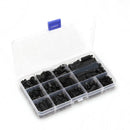 Black 320x Nylon M4 Hex Column Male-Female Standoff Spacers Screw Nut Kit Best