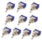 10 pcs MTS-102 3-pin 2-shift head toggle switch On-on Toggle Switch High Quality