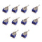 10 pcs MTS-102 3-pin 2-shift head toggle switch On-on Toggle Switch High Quality