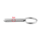 Tough 316 Stainless Steel Fitting Hinge With Spring Ball Quick Release New 1x