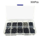 New 500 pcs/Set M2/M2.5/M3 Machine Screws Set for Laptop High Quality
