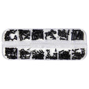 195 pcs M1 M1.2 M1.4 M1.7 Mix PA Phillips Head Micro Screws Round Head Best