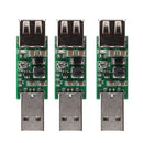 3x USB To USB Adjustable Output Module DC Voltage Converter Pcb 5.5*1.6mm New