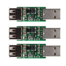 3x USB To USB Adjustable Output Module DC Voltage Converter Pcb 5.5*1.6mm New