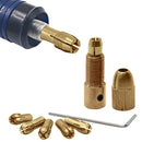 7x Small Electric Drill Bit Collet Micro Twist Drill Chuck for Rotary Tool Best