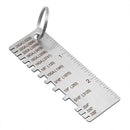 Wire/Metal Sheet Thickness Gauge Welding Gage Plated Size inspection tool New 1x