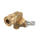 High Pressure Water Gun Connector 90 Degree Adjustable 5 Gear Angle Hot  1 Piece