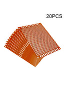 20 x Universal Stripboard Veroboard 7x9cm Platine Single Side Circuit Board Hot