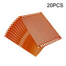 20 x Universal Stripboard Veroboard 7x9cm Platine Single Side Circuit Board Hot