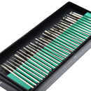 30-in-1 Titanium Grinding Head Polishing Needles Nail Drill Tools Bits