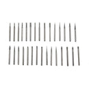 30-in-1 Titanium Grinding Head Polishing Needles Nail Drill Tools Bits