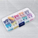 100 pcs Car Fuse Set 2A-40A Small Car Fuse Small Car Fuse Ombination Best