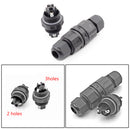 2/3 Pole Connector Outdoor IP67 Waterproof Cable Connection Best 1x
