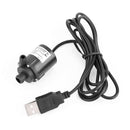 DC 12V 280L/H Micro Brushless Submersible landscape Water Pump Motor Pump+USB